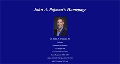 Desktop Screenshot of pojman.com